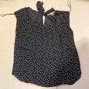 LC Lauren Conrad Polka Dot Blouse
